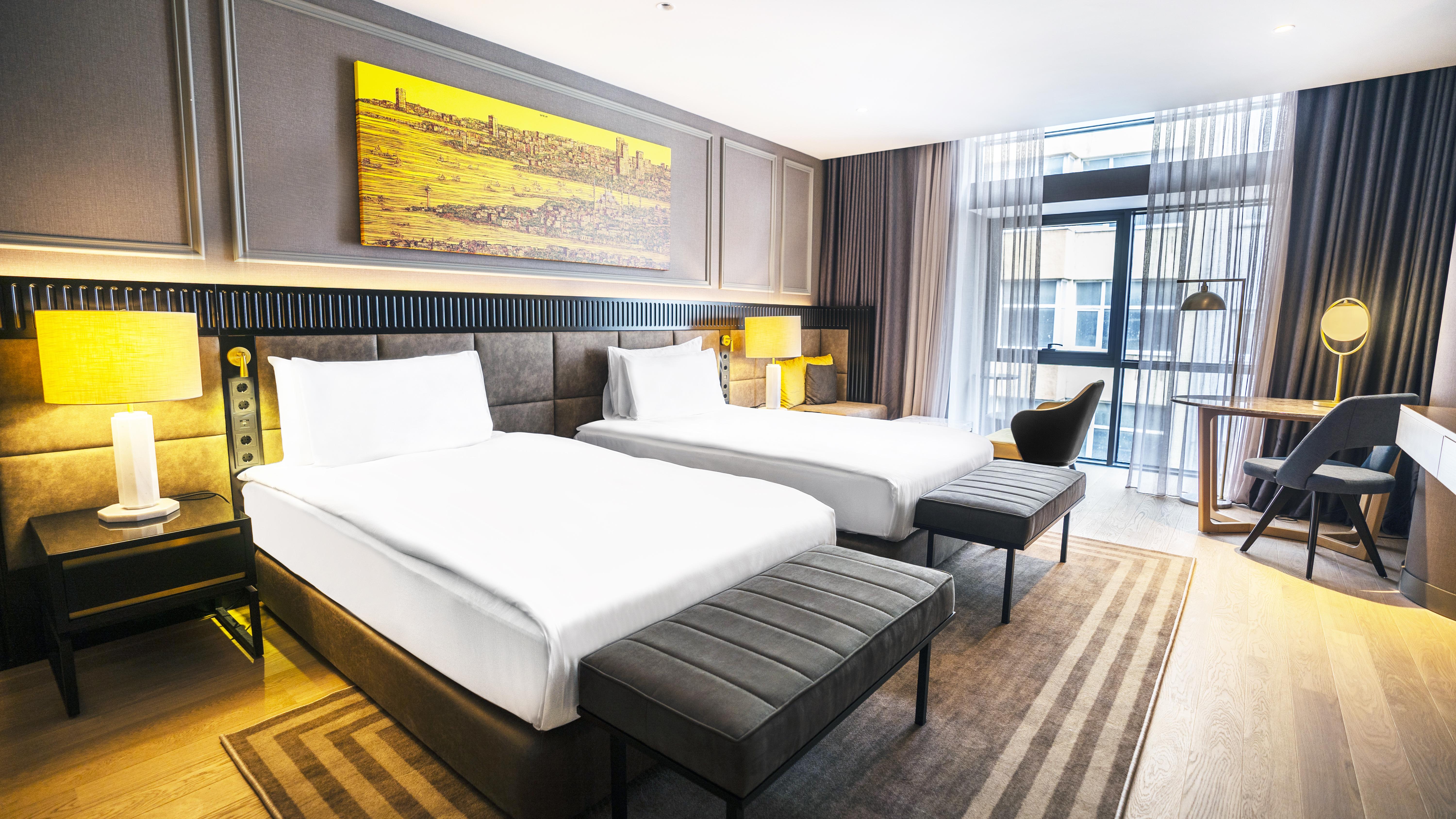 Sofitel Istanbul Taksim Hotell Eksteriør bilde Deluxe Room