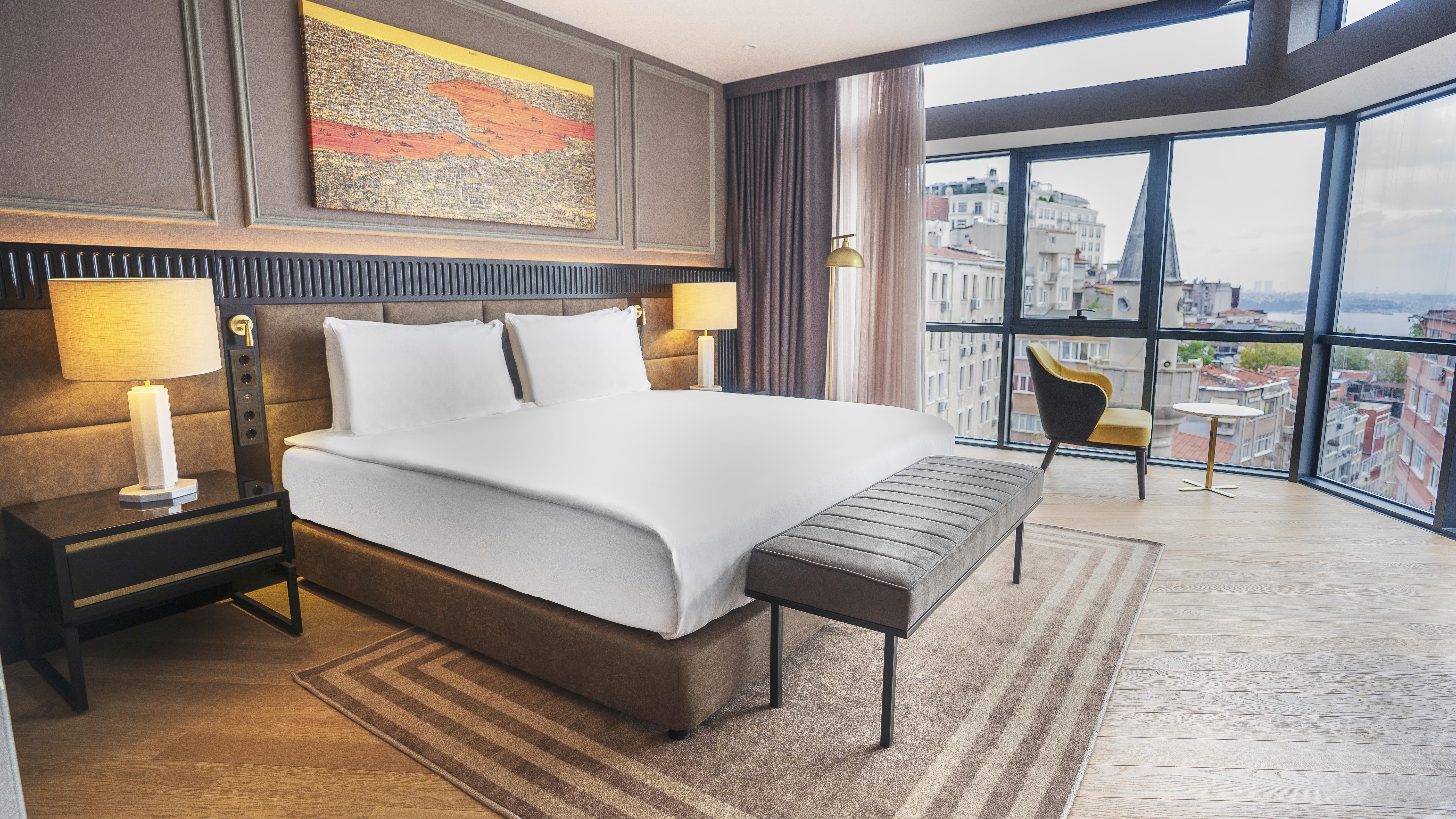 Sofitel Istanbul Taksim Hotell Eksteriør bilde Deluxe Room