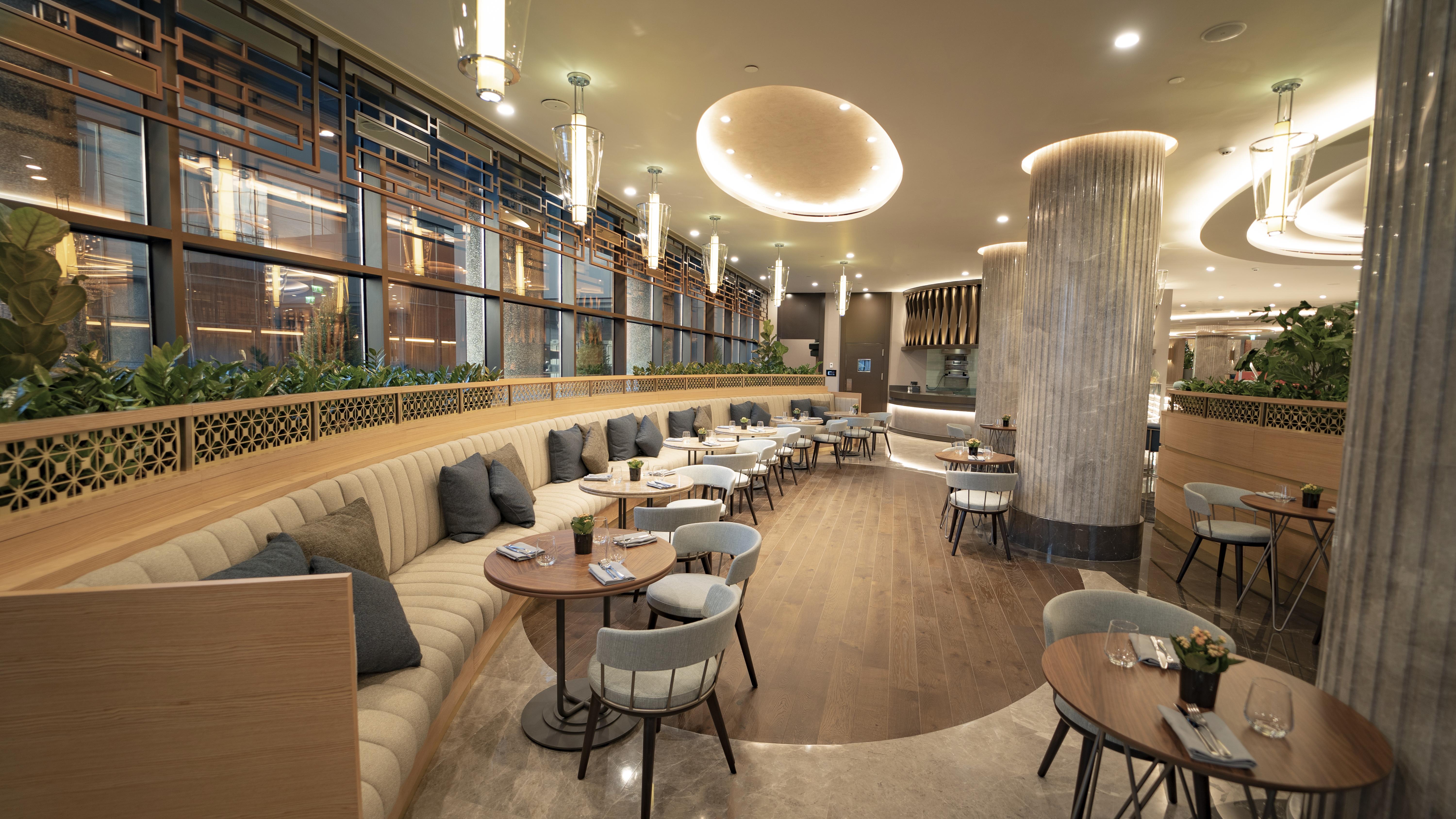 Sofitel Istanbul Taksim Hotell Eksteriør bilde The interior of the lounge