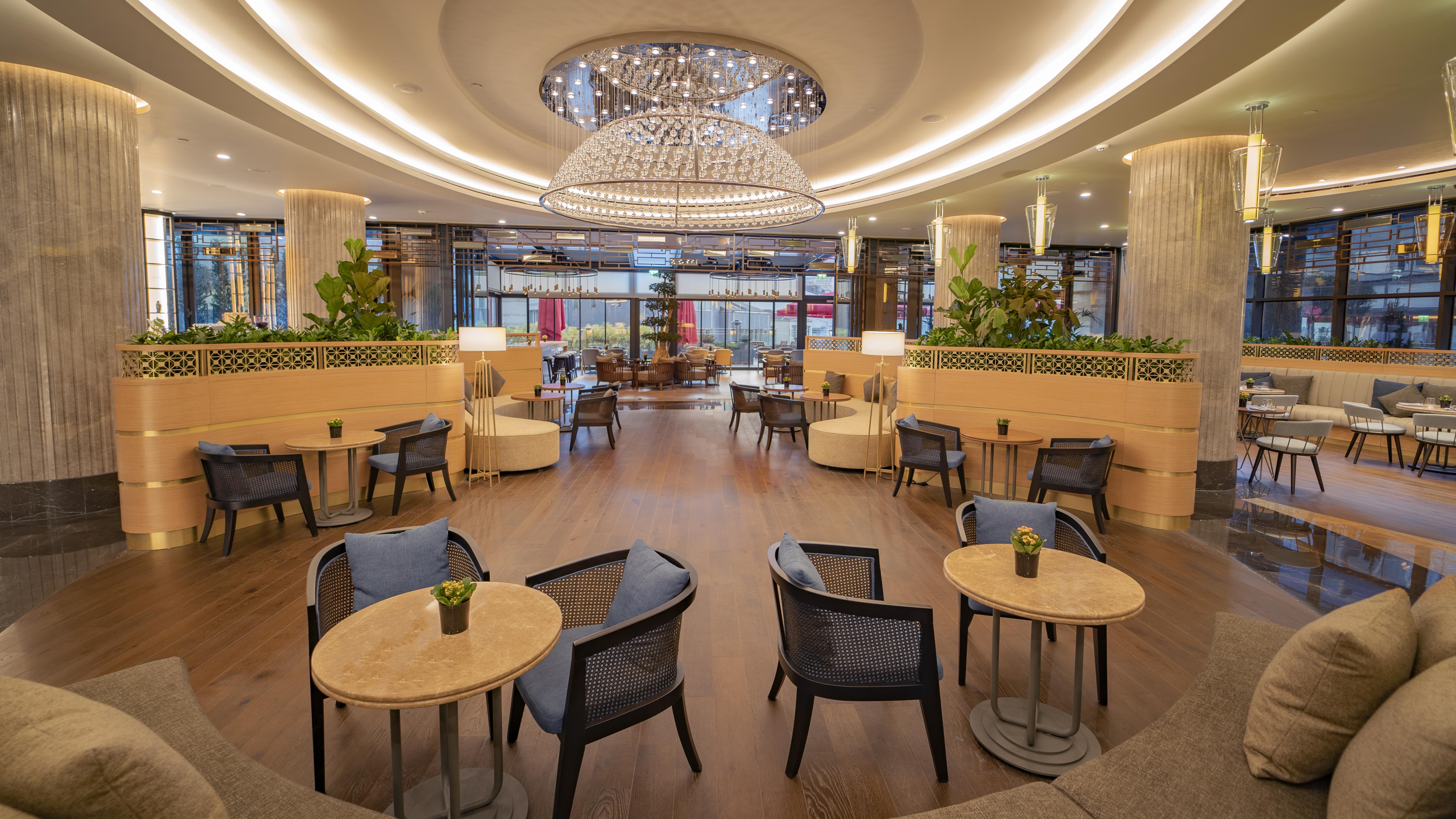 Sofitel Istanbul Taksim Hotell Eksteriør bilde The lobby of the hotel