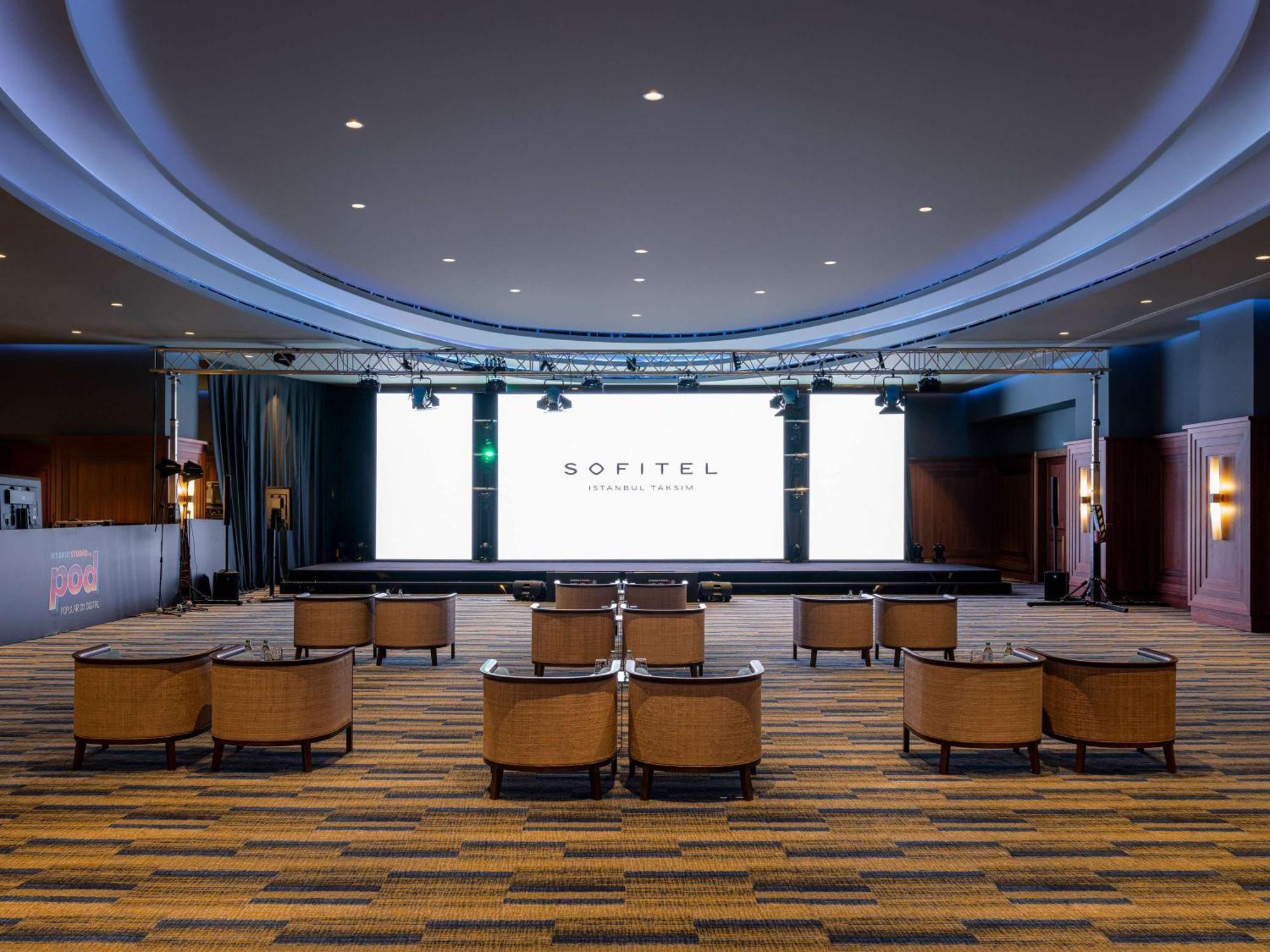 Sofitel Istanbul Taksim Hotell Eksteriør bilde The Grand Ballroom