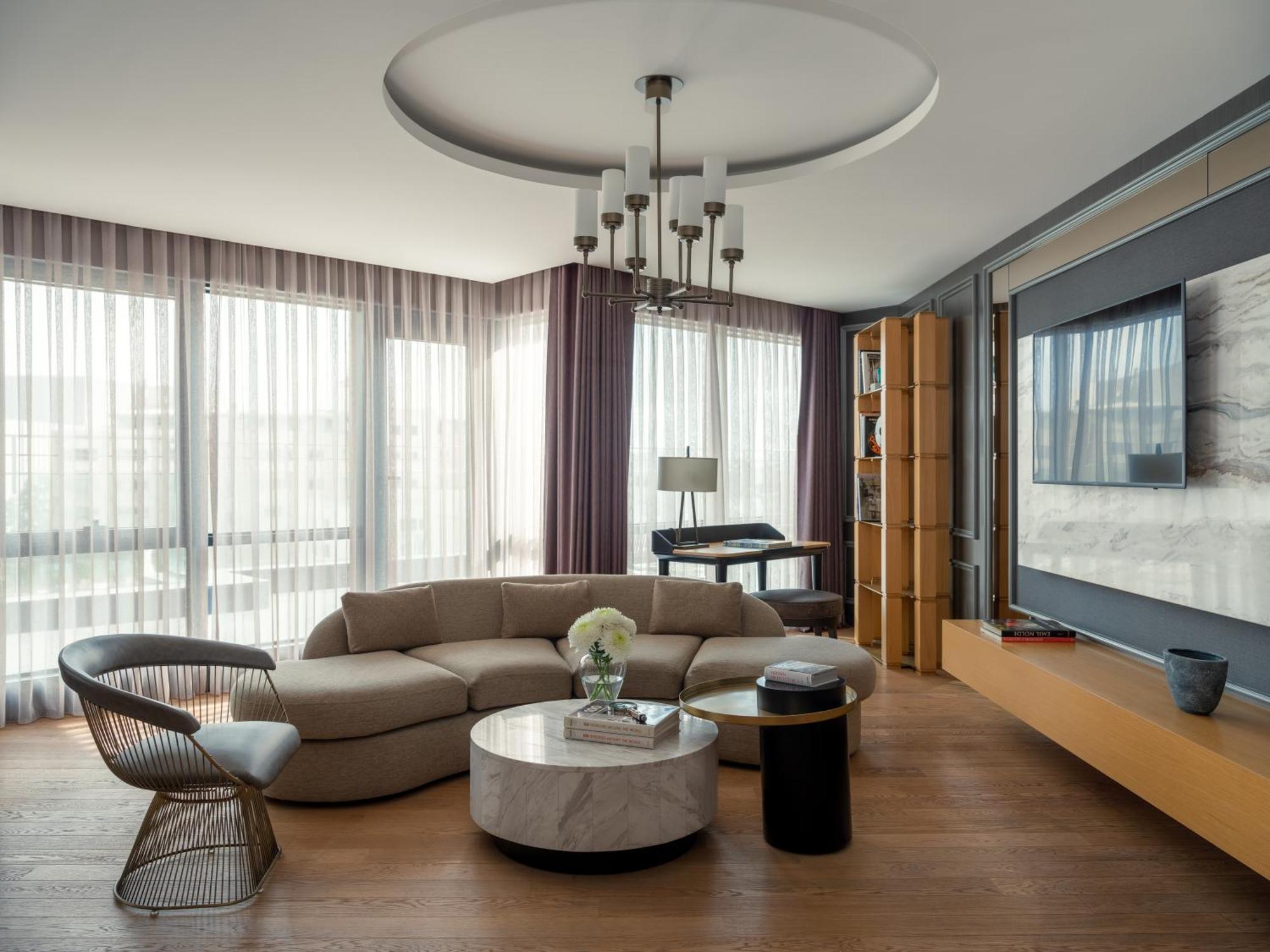 Sofitel Istanbul Taksim Hotell Eksteriør bilde A living room