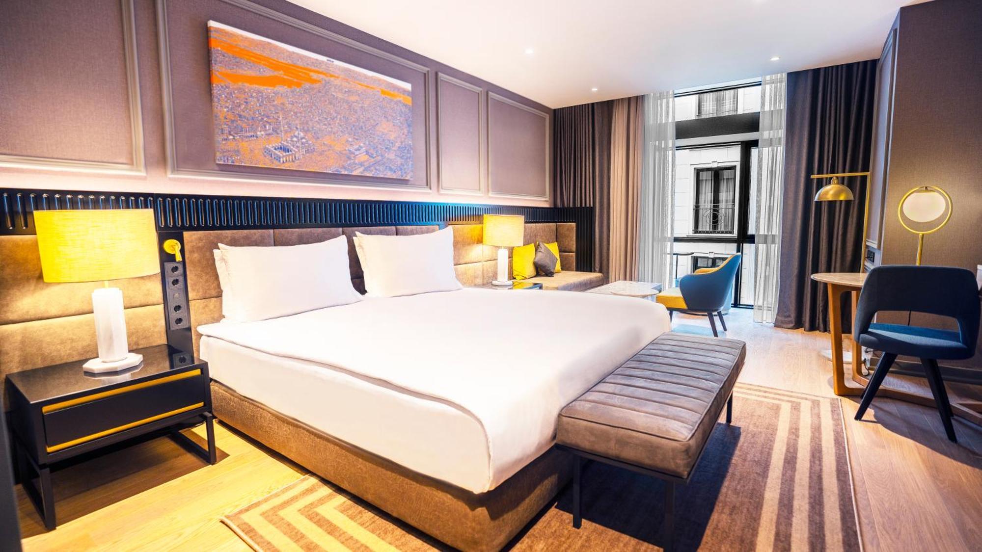 Sofitel Istanbul Taksim Hotell Eksteriør bilde Deluxe Room