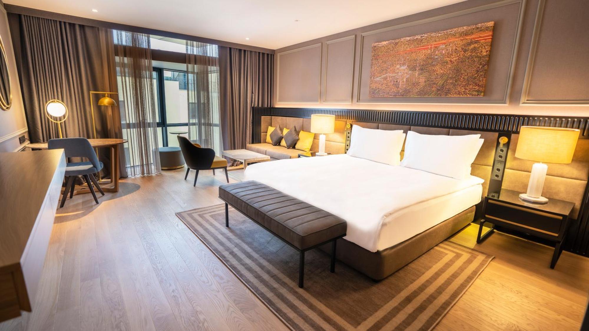 Sofitel Istanbul Taksim Hotell Eksteriør bilde Deluxe Room